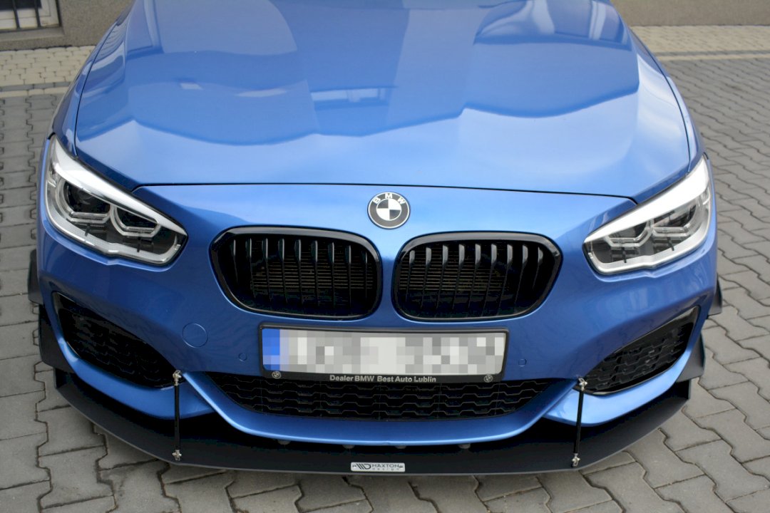 Maxton Design - FRONT RACING SPLITTER V.2 BMW 1 F20/F21 M-POWER FACELIFT (2015-19)