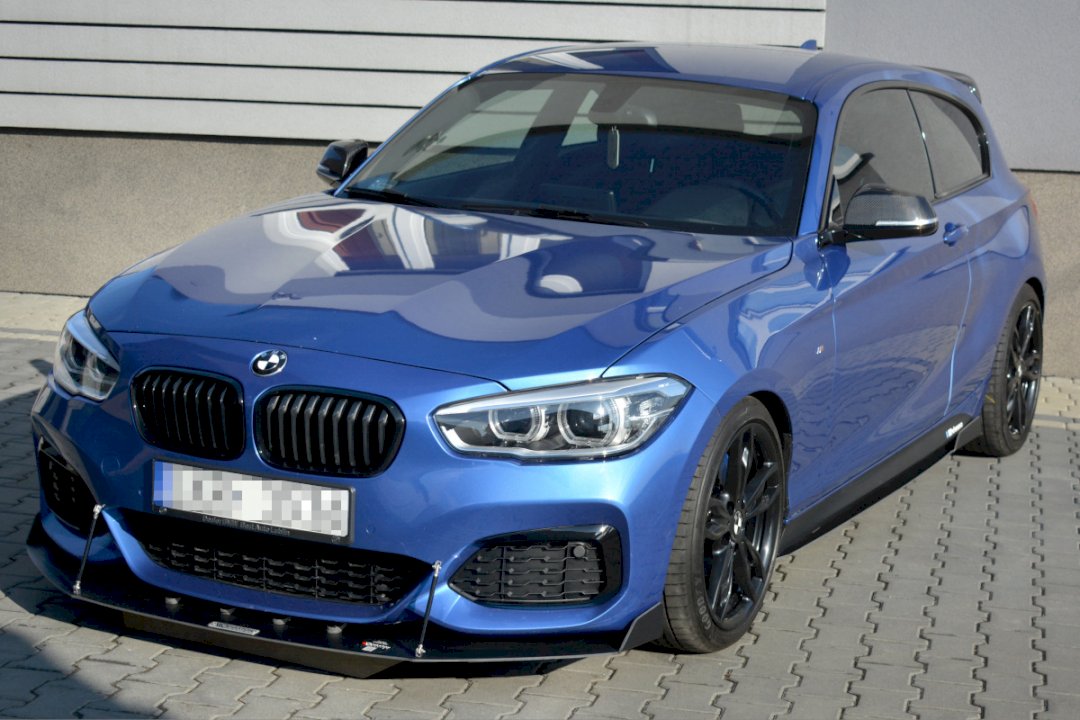 Maxton Design - FRONT RACING SPLITTER V.2 BMW 1 F20/F21 M-POWER FACELIFT (2015-19)