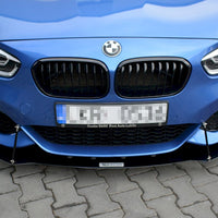 **CLEARANCE** Maxton Design - FRONT RACING SPLITTER V.1 BMW 1 F20/F21 M-POWER FACELIFT (2015-19) (NO RETURN)