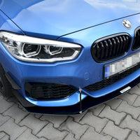 **CLEARANCE** Maxton Design - FRONT RACING SPLITTER V.1 BMW 1 F20/F21 M-POWER FACELIFT (2015-19) (NO RETURN)