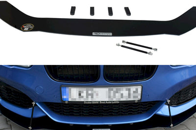 **CLEARANCE** Maxton Design - FRONT RACING SPLITTER V.1 BMW 1 F20/F21 M-POWER FACELIFT (2015-19) (NO RETURN)