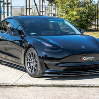 Maxton Design - FRONT SPLITTER V.2 TESLA MODEL 3 (2017-2023)