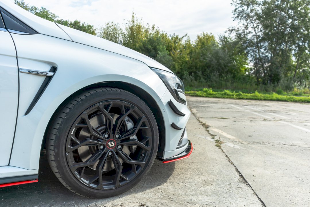 Maxton Design - FRONT BUMPER WINGS (CANARDS) RENAULT MEGANE RS MK4
