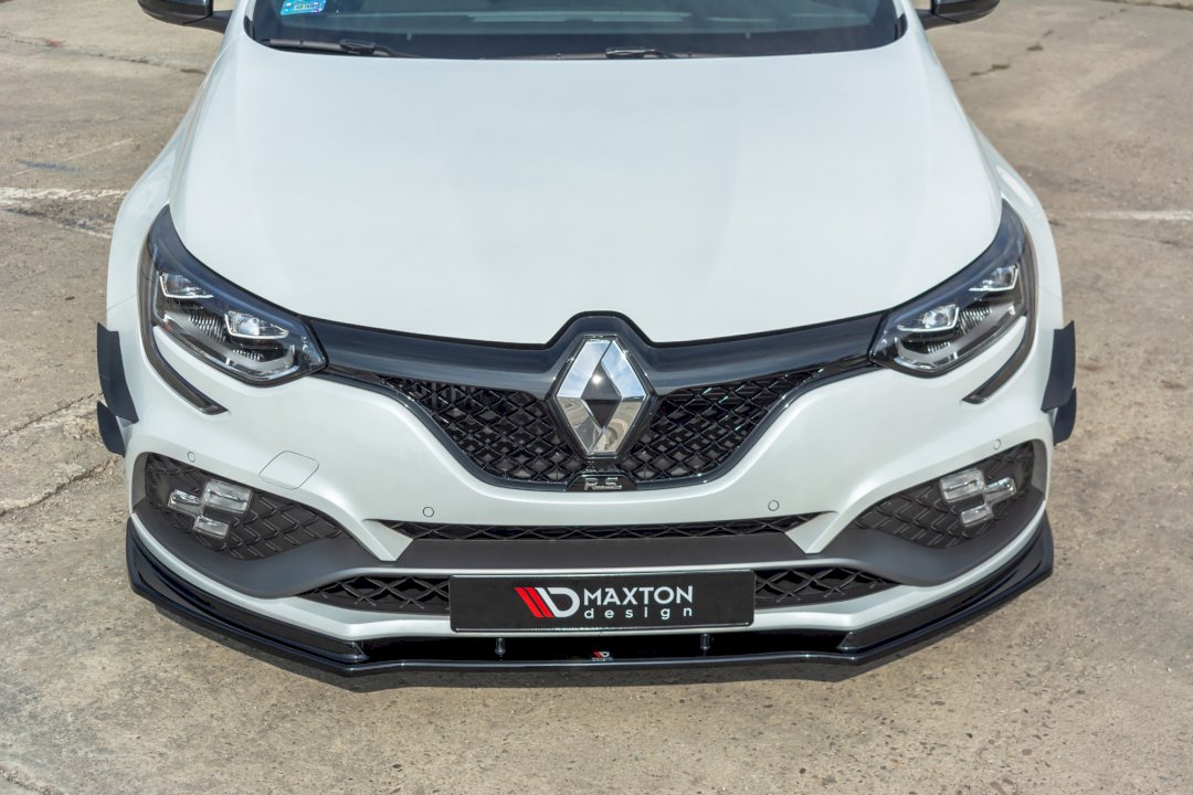 Maxton Design - FRONT BUMPER WINGS (CANARDS) RENAULT MEGANE RS MK4