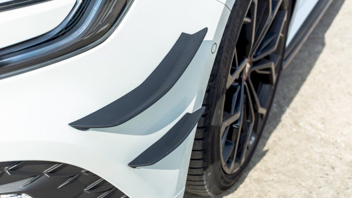Maxton Design - FRONT BUMPER WINGS (CANARDS) RENAULT MEGANE RS MK4
