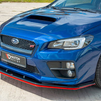 Maxton Design - FRONT SPLITTER V.4 SUBARU WRX STI