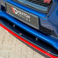 Maxton Design - FRONT SPLITTER V.4 SUBARU WRX STI