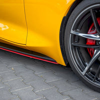 Maxton Design - SIDE SKIRTS DIFFUSERS V.2 TOYOTA SUPRA MK5 (2019-)
