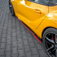 Maxton Design - SIDE SKIRTS DIFFUSERS V.2 TOYOTA SUPRA MK5 (2019-)