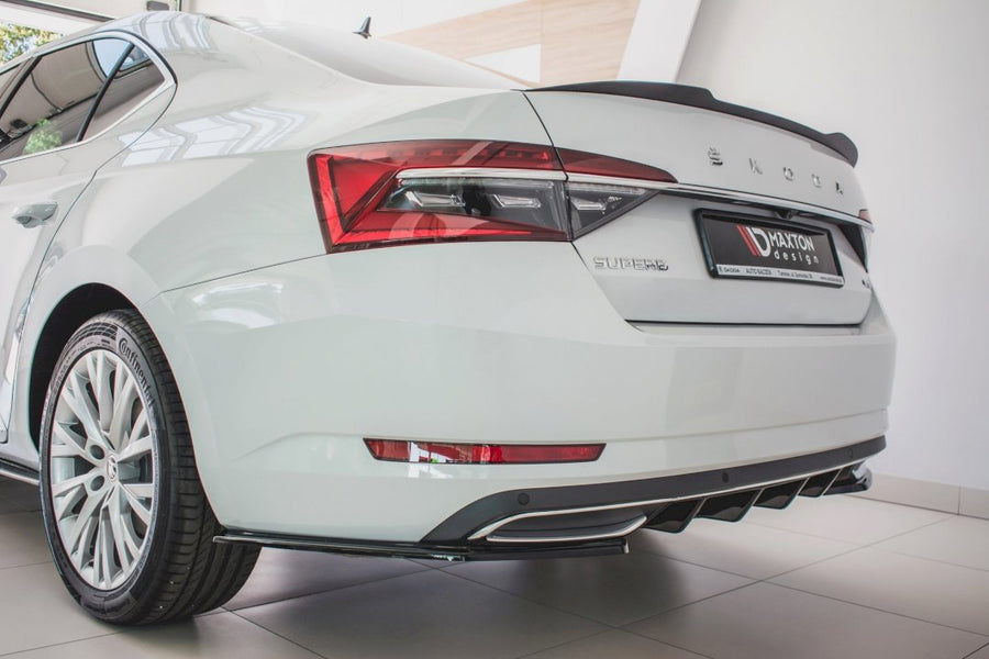 Maxton Design - REAR VALANCE SKODA SUPERB MK3 FL (2019-)
