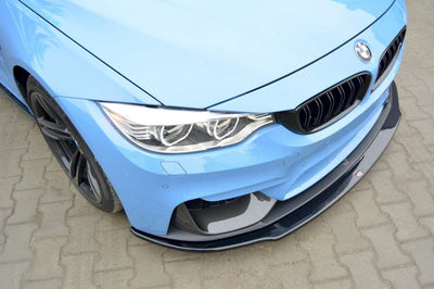 **CLEARANCE** Maxton Design - FRONT SPLITTER BMW M4 F82 (2014-20) (NO RETURN)