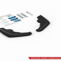 Maxton Design - REAR SIDE SPLITTERS V.3 BMW 1 F40 M-SPORT / M135I