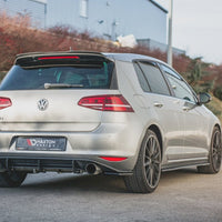 Maxton Design - REAR SIDE SPLITTERS V2 VW GOLF 7 GTI (2013-2016)