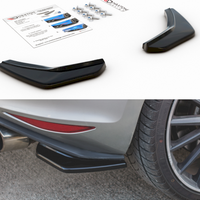 Maxton Design - REAR SIDE SPLITTERS V2 VW GOLF 7 GTI (2013-2016)
