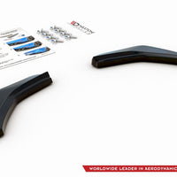 Maxton Design - REAR SIDE SPLITTERS V2 VW GOLF 7 GTI (2013-2016)