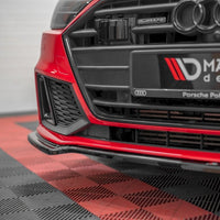 Maxton Design - Front Splitter V.1 Audi A7 S-Line C8 / S7 C8 / C8 Facelift / S7 Facelift