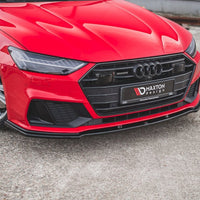 Maxton Design - FRONT SPLITTER V.2 AUDI S7 C8/ A7 S-LINE C8 SPORTBACK