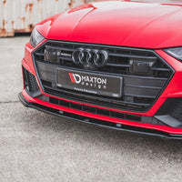 Maxton Design - FRONT SPLITTER V.2 AUDI S7 C8/ A7 S-LINE C8 SPORTBACK