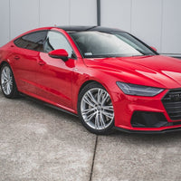 Maxton Design - SIDE SKIRTS DIFFUSERS AUDI S7 C8/ A7 S-LINE C8 SPORTBACK