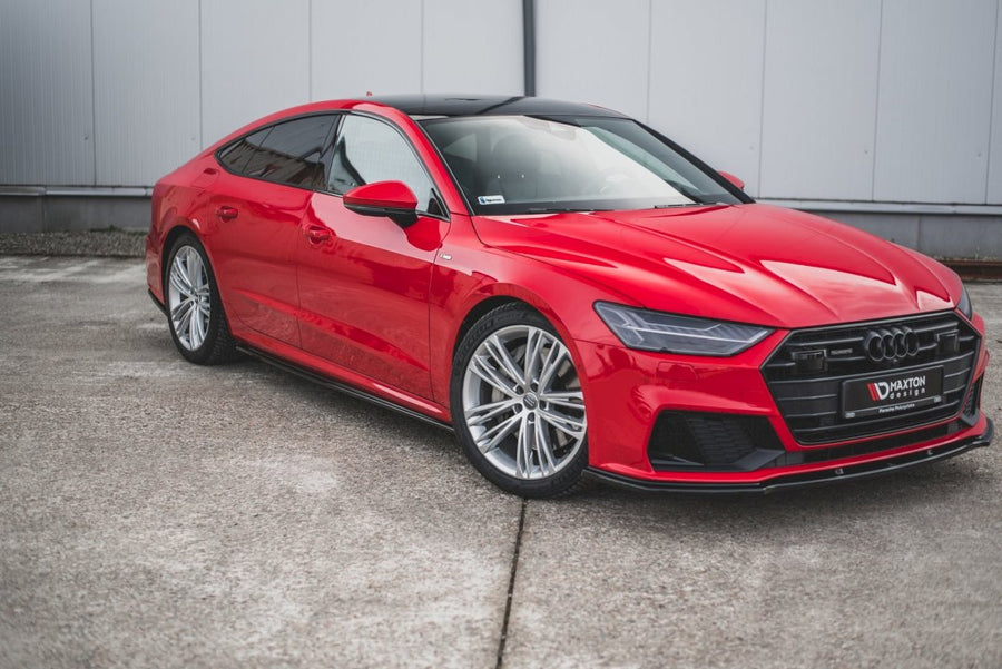 Maxton Design - SIDE SKIRTS DIFFUSERS AUDI S7 C8/ A7 S-LINE C8 SPORTBACK