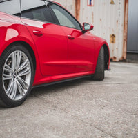 Maxton Design - SIDE SKIRTS DIFFUSERS AUDI S7 C8/ A7 S-LINE C8 SPORTBACK
