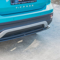 Maxton Design - CENTRAL REAR SPLITTER VW T CROSS (2018-2023)