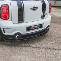 Maxton Design - CENTRAL REAR SPLITTER MINI COUNTRYMAN JCW MK1 (2012-2016)