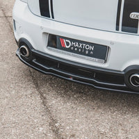 Maxton Design - CENTRAL REAR SPLITTER MINI COUNTRYMAN JCW MK1 (2012-2016)
