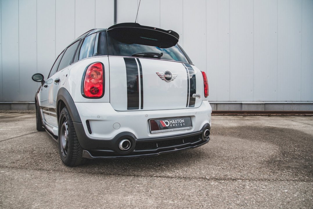 Maxton Design - CENTRAL REAR SPLITTER MINI COUNTRYMAN JCW MK1 (2012-2016)