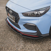 Maxton Design - FRONT SPLITTER V.4 HYUNDAI I30 N MK3 HATCHBACK/ FASTBACK (2017-)