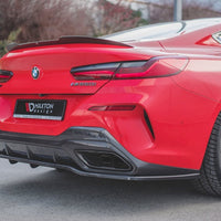 Maxton Design - CENTRAL REAR SPLITTER (WITH VERTICAL BARS) BMW M850I G15 (2018-)