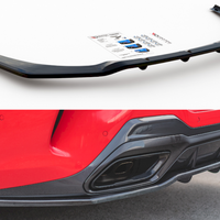 Maxton Design - CENTRAL REAR SPLITTER (WITH VERTICAL BARS) BMW M850I G15 (2018-)