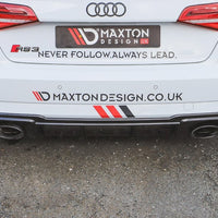 Maxton Design - REAR SIDE SPLITTERS AUDI RS3 8V FACELIFT SPORTBACK (2017-2020)