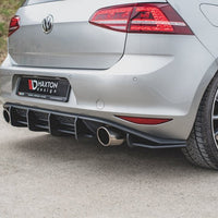Maxton Design - STREET PRO REAR DIFFUSER V.1 VW GOLF MK 7 GTI 2013-2016