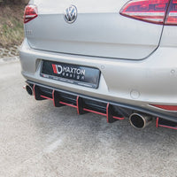 Maxton Design - STREET PRO REAR DIFFUSER V.1 VW GOLF MK 7 GTI 2013-2016
