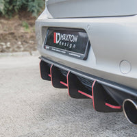 Maxton Design - STREET PRO REAR DIFFUSER V.1 VW GOLF MK 7 GTI 2013-2016