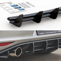 Maxton Design - STREET PRO REAR DIFFUSER V.1 VW GOLF MK 7 GTI 2013-2016