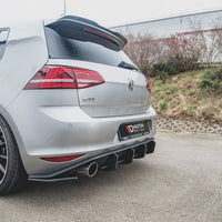 Maxton Design - STREET PRO REAR DIFFUSER V.2 VW GOLF MK 7 GTI 2013-2016