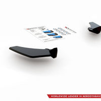 Maxton Design - STREET PRO REAR SIDE SPLITTERS V.1 VW GOLF MK7 GTI