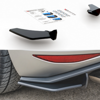 Maxton Design - STREET PRO REAR SIDE SPLITTERS V.1 VW GOLF MK7 GTI