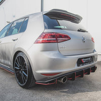 Maxton Design - STREET PRO REAR SIDE SPLITTERS V.1 VW GOLF MK7 GTI