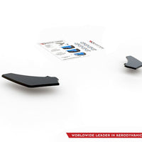 Maxton Design - STREET PRO REAR SIDE SPLITTERS V.2 VW GOLF MK7 GTI