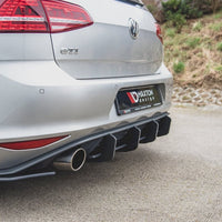 Maxton Design - STREET PRO REAR SIDE SPLITTERS V.2 VW GOLF MK7 GTI