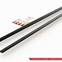 Maxton Design - STREET PRO SIDE SKIRT SPLITTERS VW GOLF MK 7 GTI 2013-2016