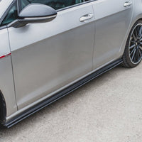 Maxton Design - STREET PRO SIDE SKIRT SPLITTERS VW GOLF MK 7 GTI 2013-2016