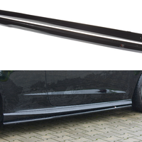 Maxton Design - SIDE SKIRTS DIFFUSERS AUDI S3 / A3 S-LINE 8V / 8V FL HATCHBACK