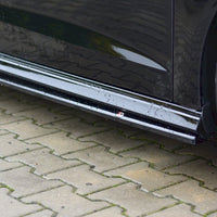 Maxton Design - SIDE SKIRTS DIFFUSERS AUDI S3 / A3 S-LINE 8V / 8V FL HATCHBACK