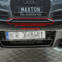 Maxton Design - FRONT SPLITTER AUDI S6/ A6 S-LINE C7 FACELIFT