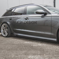 Maxton Design - Side Skirts Diffusers Audi A6 / A6 C7 S-Line / S6 C7 FACELIFT