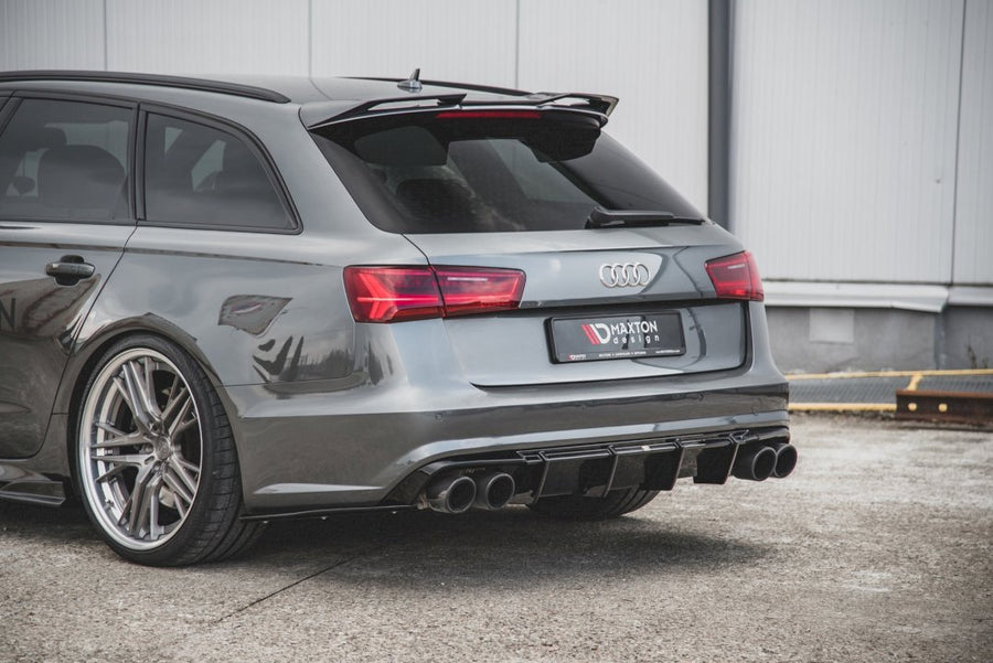 Maxton Design - Rear Valance V.1 Audi A6 / A6 C7 S-Line / S6 C7 Facelift